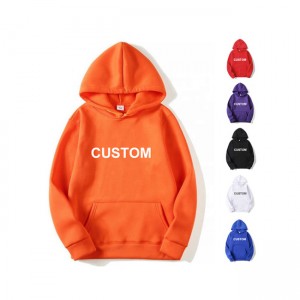 100% cotton wholesale blank hoodie men oversized hoodies custom logo