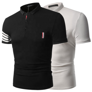 Custom Sublimation Floral T Shirt Polo Fashion Men’s Clothes Digital Printing Polo T-shirts