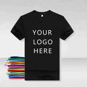 Wholesale custom printing logo tshirt quick dry t shirt sports t-shirts in bulk