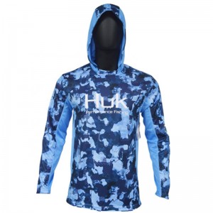 UPF 50 Sublimation Sun Long Sleeve OEM Performance Custom Logo UV Protection Quick Dry Fishing T Shirts Jacket Hoodie Jersey