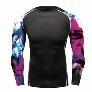 Custom Logo Sportswear Rash Guards Surfing Coat Breathable Quick Dry Stretch Long Sleeve Outdoor Sun Protection Clothing