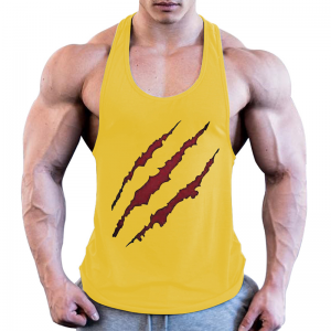 Custom Breathable Stringer Tank Top Men Fitness Bodybuilding Muscle Sports Wear Mens Gym Tank Top