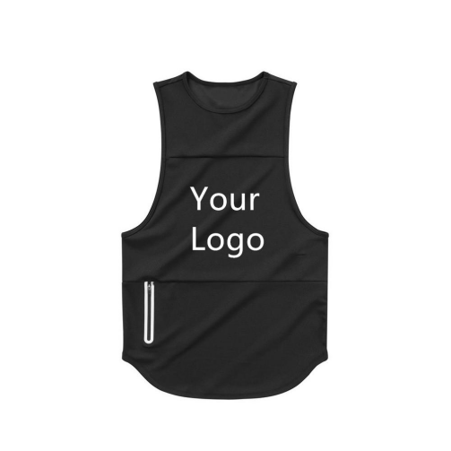 China Wholesale Custom Tank Top Manufacturers - Wholesale Gym Sport Workout Tank Top Fitness Apparel Quick Dry Waistcoat Vest For Men   – Lijinghui