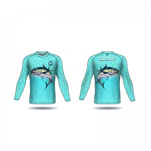 Custom Made Sublimation Tournament Fishing Shirts men’s long sleeve kryptek camo fishing jersey
