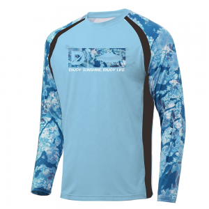 Custom latest design long sleeve quick dry customize tournament sublimation plain fishing t-shirts jersey UV protective athletic shirt fishing shirts