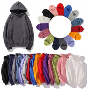 Wholesale Pullover Logo Printing OEM Embroidery Unisex Blank Plain Sweatsuit Tracksuit Custom Men’s Hoodies