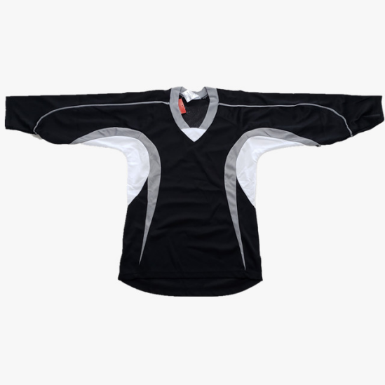 team set black ice hockey jerseys  (1)