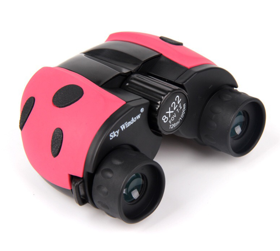 8×22 Kids Binoculars Compact Binoculars for Boys and Girls High Resolution Real Optical Shockproof