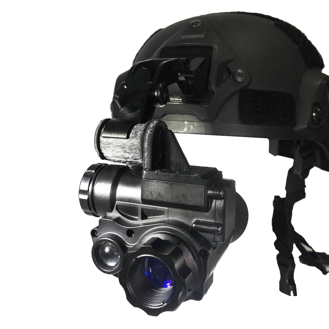 Helmet Mounted Night Vision Monocular Digital Infrared Device with OLED Display