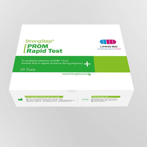 Chinese wholesale Strep A Rapid Test Device - PROM Rapid Test Device – Liming Bio