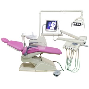 Fabricante mayorista de sillón dental TAOS700 con succión eléctrica incorporada