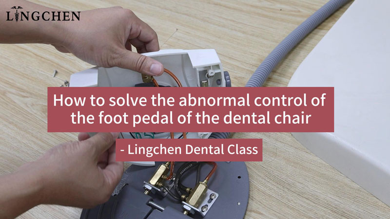 Solución de problemas de controles anormales del pedal en sillones dentales