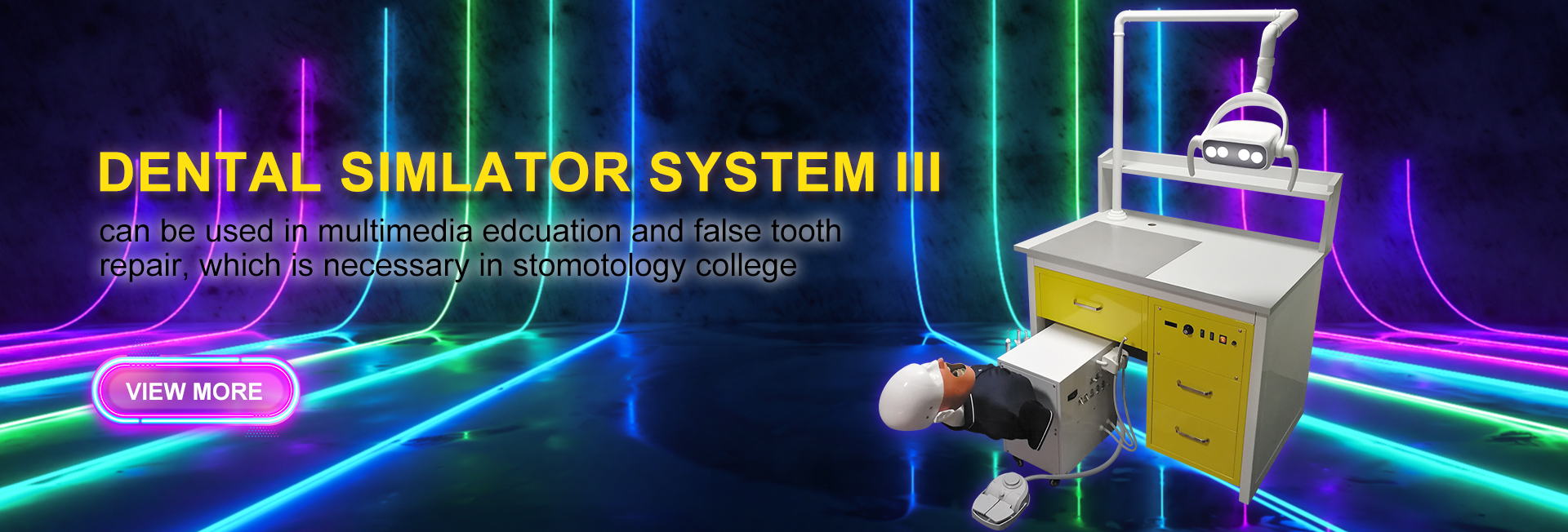 Dental simulator version iii electric simulation system