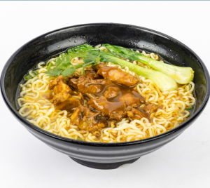 Halal OEM manufacturer curry chicken flavor instant noodles