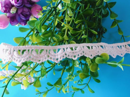 Water soluble embroidery cotton manufacturers wholesale for home textile curtain sofa lace accessories