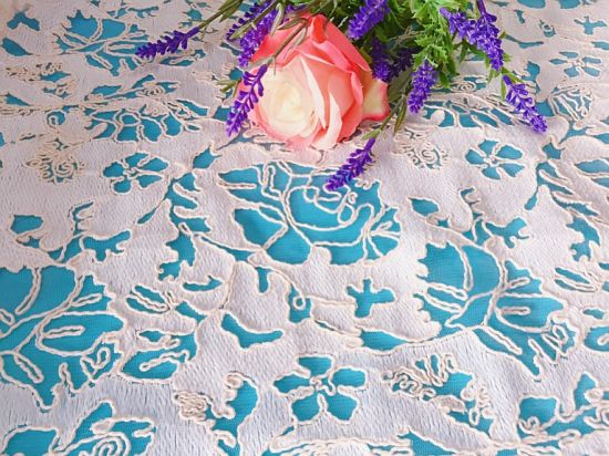 Cotton embroidered edge fabric, fashion clothing accessories