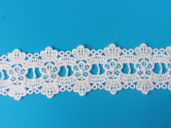 Manufacturers direct water soluble milk embroidery lace exquisite bar code lace wholesale for fashion clothing accessories