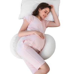 Soft latex foam pregnancy wedge pillow