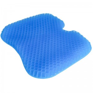 18 Years Factory China Tpe Pillow - Ergonomic curve W shape gel seat cushion – Lingo