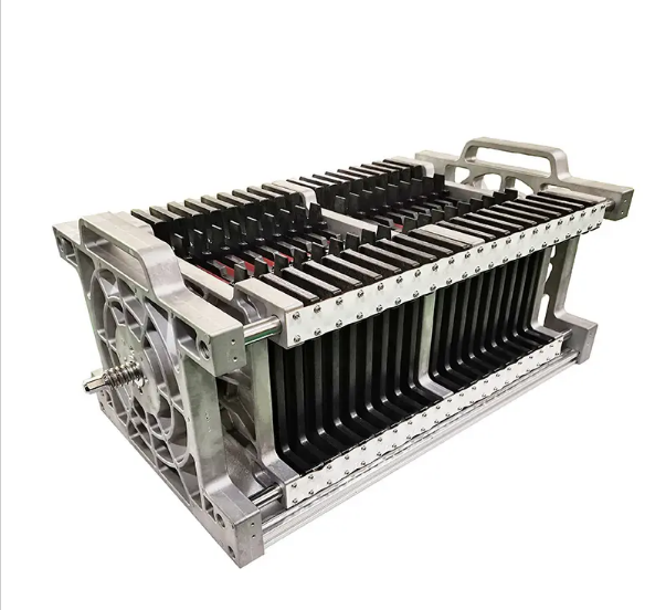 There are several commonly used structural types of battery aluminum trays.