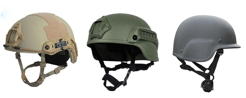 Introduction of bulletproof helmets