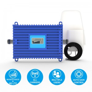 Super Purchasing for LCD1200-GSM+4G 800MHz 900MHz single Band Signal Booster Strength Real Time Display