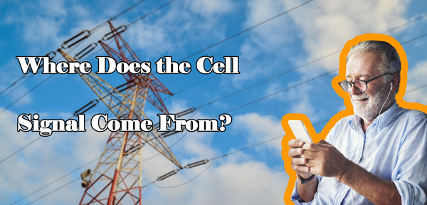 No kurienes nāk mobilā tālruņa signāls?