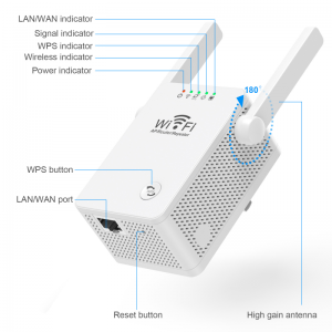 Lintratek amplificateur wifi longue porte boost...