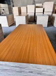 Wood Grain Color Melamine Plywood