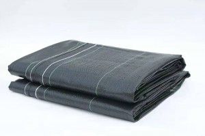 Reasonable price for Weed Control Barrier Fabric - Black polypropylene weeding cloth – Meixu