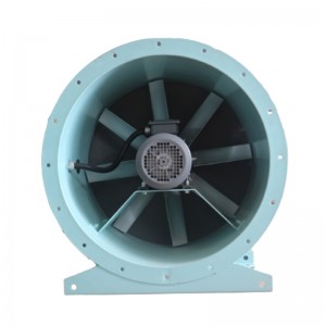 ACF-MA Wall Mounted Alloy Aluminium Impeller Exhaust Air Application Fire Rated Axial Flow Fans