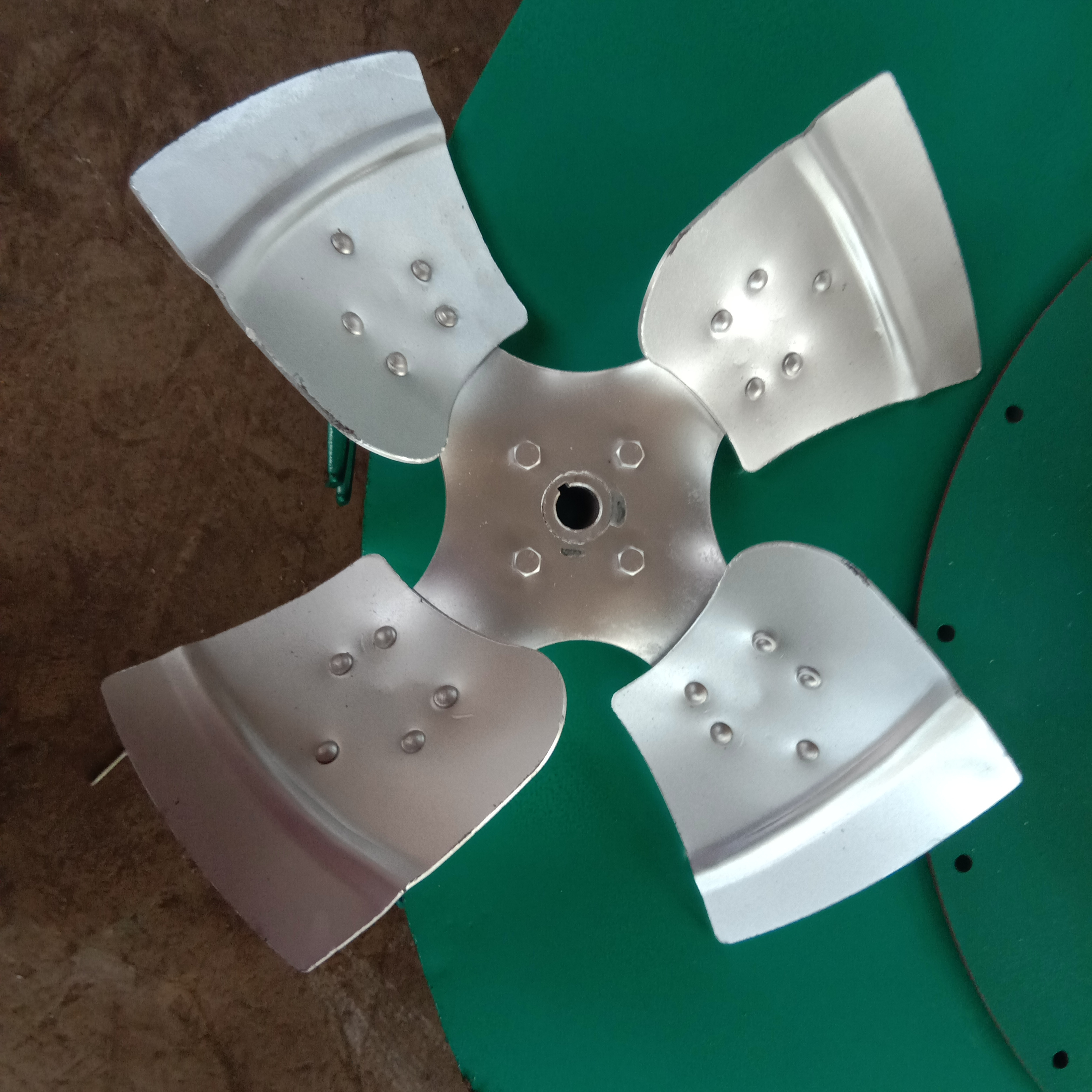 axial impeller (axial fan parts) steel blade  stainless steel