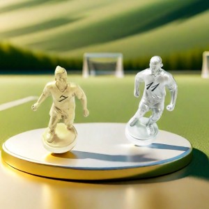 Brugerdefinerede personlige populære fodboldstjernefigurer legetøjssamler actionfigurer