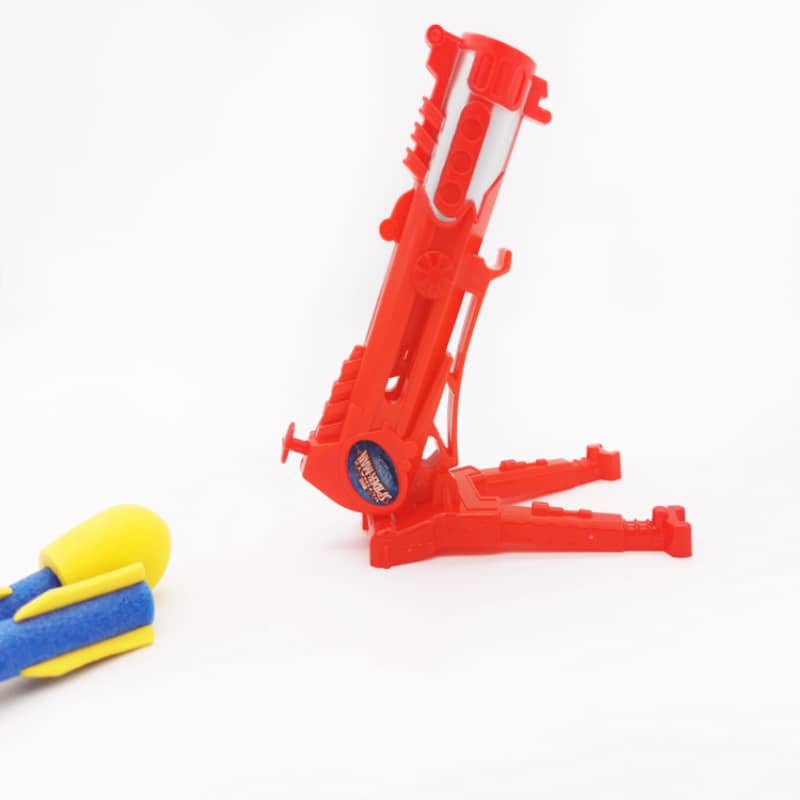 Smešen komplet igrač za izstreljevanje raket za otroške športne igre na prostem, set za katapult