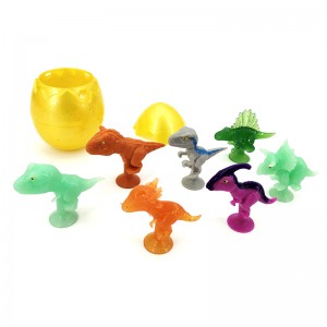 Plastic Candy Toy Egg with Dinosaur For Boys & Girls