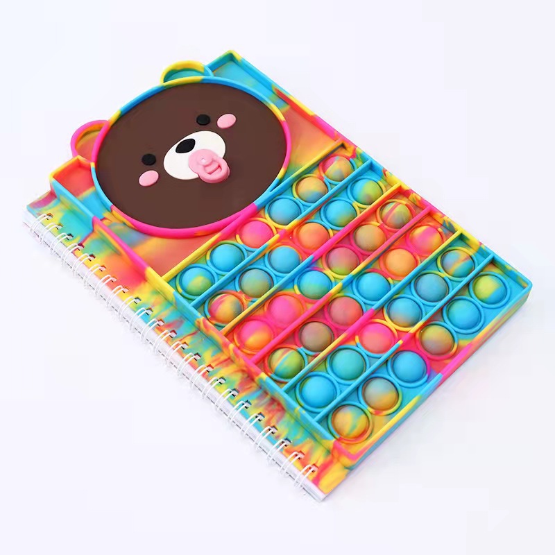 Practical Stationery Rodent Pioneer Notebook,Popping Spiral Notebooks