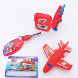 Awesome promotional toys of super wings pattern toy set