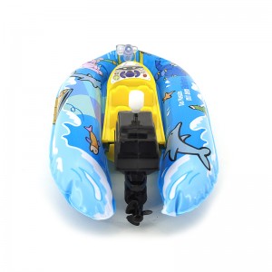 Angepasste obere Kette Wind Up Control Yacht Schwimmen Hochgeschwindigkeits-Rennschiff Boot Badespielzeug Schlauchboot Spielzeug für Kinder Babys