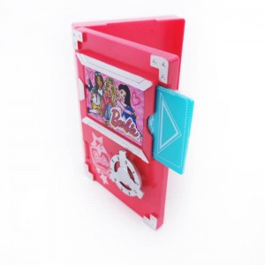 Promotional toy of colorful barbie password box set