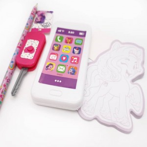 Gift of cell phone and key toy set for children