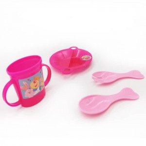 Kids pretend play toys with tableware accessories girls toys