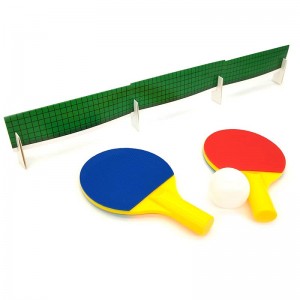Playing Games Table Tennis Toy For Kids Promotional Mini Portable Cartoon Racket