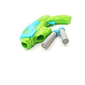 სროლა სათამაშო იარაღი ბიჭის ტყვია აეროდინამიკური რბილი ელასტიური მშობლის-ბავშვის სათამაშო ბავშვებისთვის
