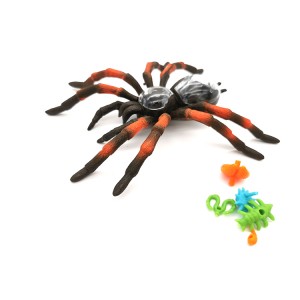 Insecto Artificial de juguete, mosca de siete estrellas, mariquita, escorpión, hada de un cuerno, langosta, araña, hormiga, abeja, libélula