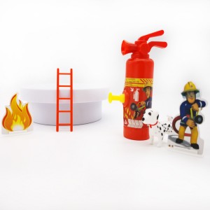 Kids Intelligent High Quality plastic Fire Station
