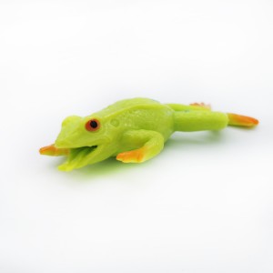 plàstic sòlid amfibi simulació granota model joguina granota toro arbre curare escarabat capgròs nadó granota ornament joguina animal artificial