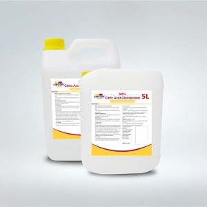 For B.Braun Hemodialysis Machine Manufacturers –  50% Citric Acid Disinfectant  – Lircon