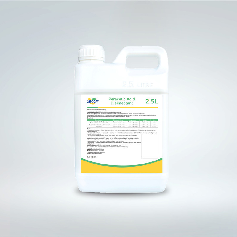 Wholesale Soft Endoscope Solution Manufacturers –  Peracetic Acid Disinfectant  – Lircon