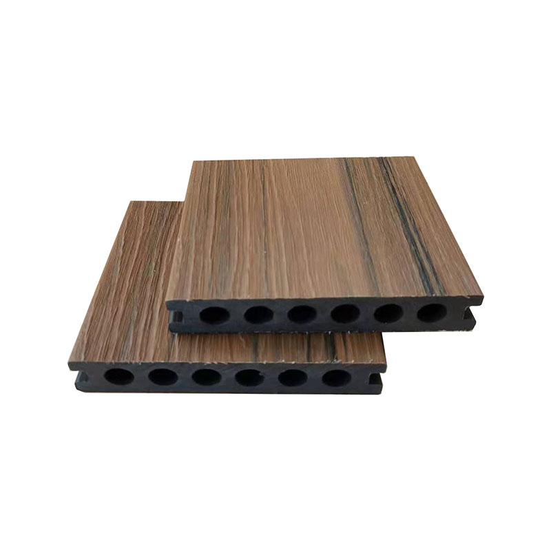 Waterproof Wood Composite Two Color Co-extrusion WPC Decking