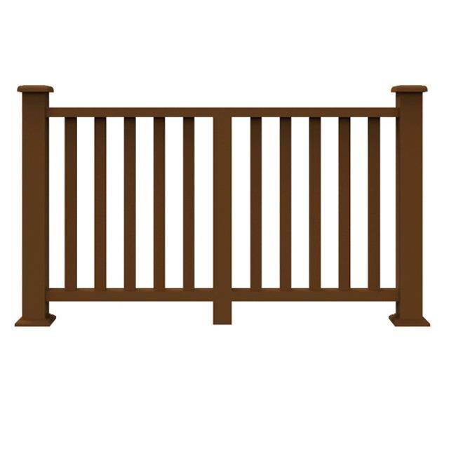 Environmental protection outdoor decorative easy installation wood plastic WPC handrail Featured Image